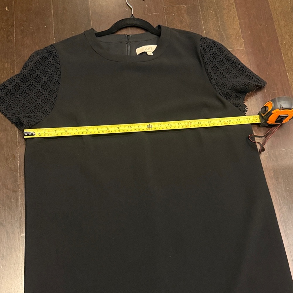 LOFT Classic Black Dress - Picture 5 of 10